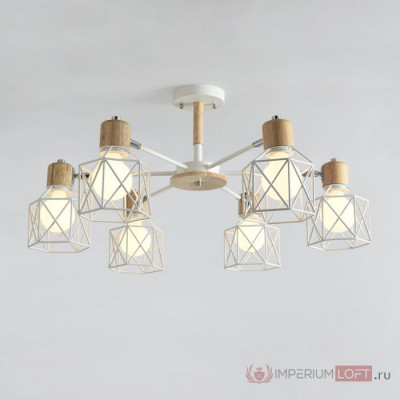 Потолочная люстра CORF B3 Champagne 6 lamps