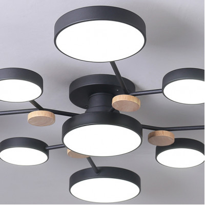 Потолочная люстра GAMMA D102 Black