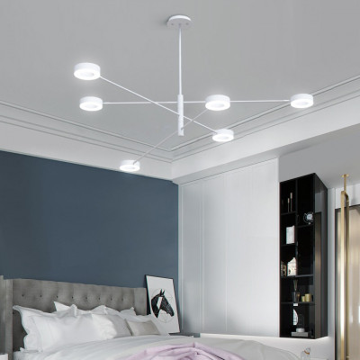 Люстра на штанге ATISSA S 6 D115 Black