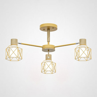 Потолочная люстра CORF B3 Yellow 3 lamps