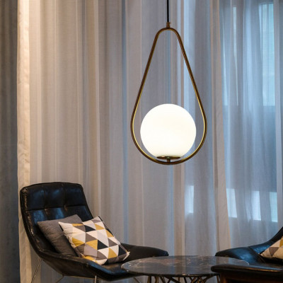 Подвесной светильник HOOP DROP Black