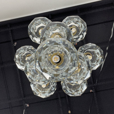 Подвесная люстра Boule De Cristal Round Cluster Chandelier 10 
