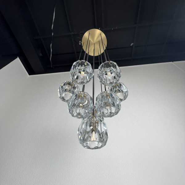 Люстра Boule De Cristal Round Cluster Chandelier 10  от ImperiumLoft