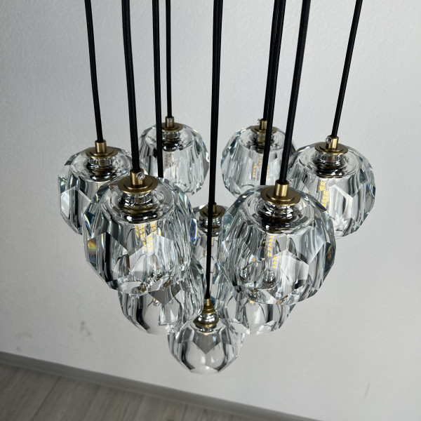 Люстра Boule De Cristal Round Cluster Chandelier 10  от ImperiumLoft