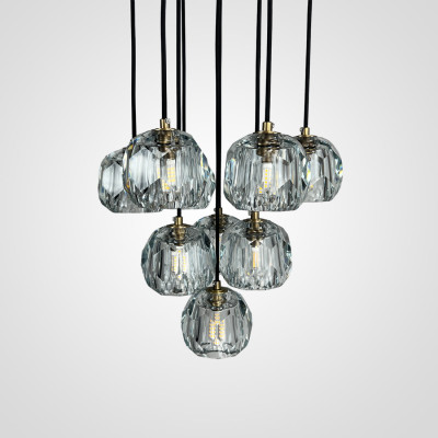 Люстра Boule De Cristal Round Cluster Chandelier 10 