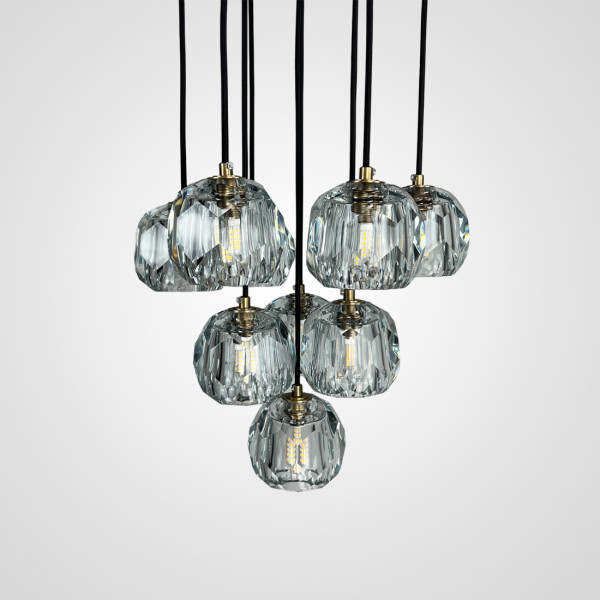 Люстра Boule De Cristal Round Cluster Chandelier 10  от ImperiumLoft