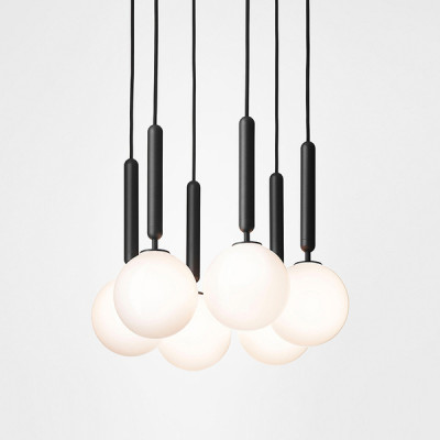 Подвесной светильник RAFFIN Black/White