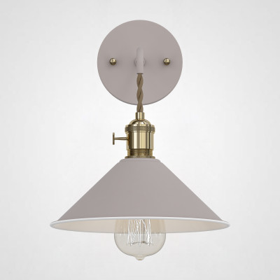 Бра с подвесным плафоном BRAID WALL Khaki