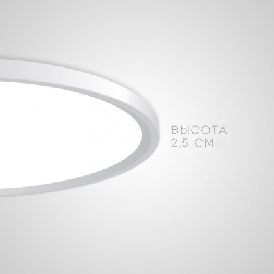 Потолочный светильник EXTRASLIM D100 Black