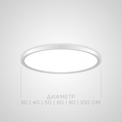 Потолочный светильник EXTRASLIM D100 Black