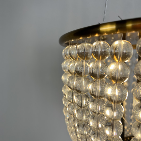 Потолочная люстра JACQUELINE WHITE SCONCE brass от ImperiumLoft