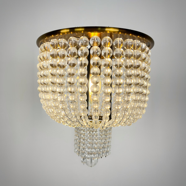 Потолочная люстра JACQUELINE WHITE SCONCE brass от ImperiumLoft