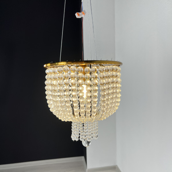 Потолочная люстра JACQUELINE WHITE SCONCE brass от ImperiumLoft