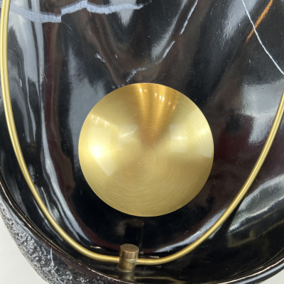 Настенный светильник CLAM Черный мрамор