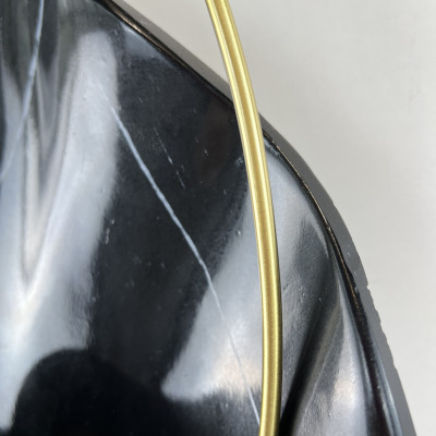 Настенный светильник CLAM Черный мрамор