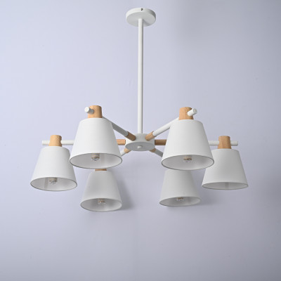 Люстра на штанге NATURA A WHITE 6