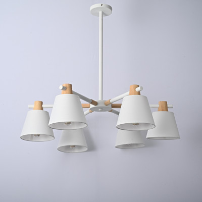 Люстра на штанге NATURA A WHITE 6