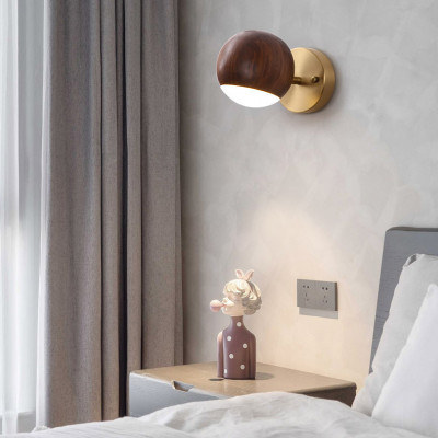 Настенный светильник BERNY B Dark brown