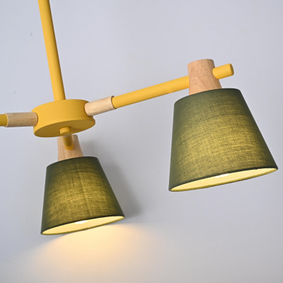 Люстра на штанге NATURA A GREEN 3