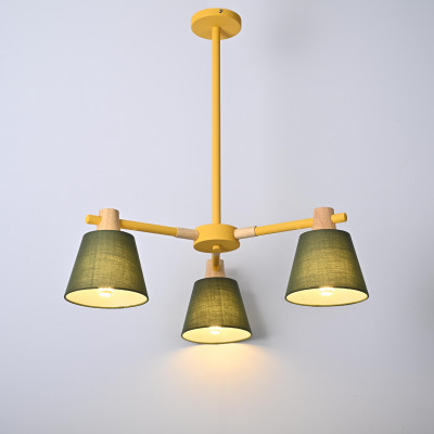 Люстра на штанге NATURA A GREEN 3