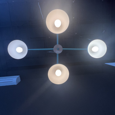 Люстра на штанге FANTA A 4 lights Green