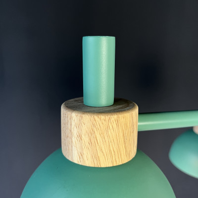 Люстра на штанге FANTA A 4 lights Green