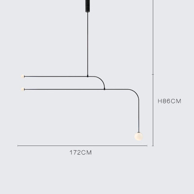 Подвесной светильник LINES E