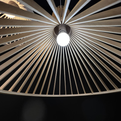 Подвесной светильник PUNKTO Натуральное дерево