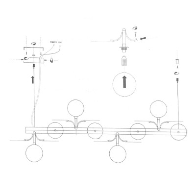 Рядный светильник Light of MATISSE L SELF L96,2 White