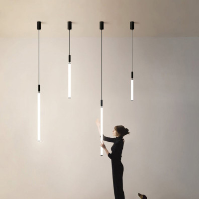 Подвесной светильник DELIA L100 black 4000К