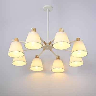 Люстра на штанге NATURA A WHITE 8