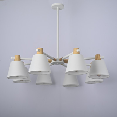 Люстра на штанге NATURA A WHITE 8