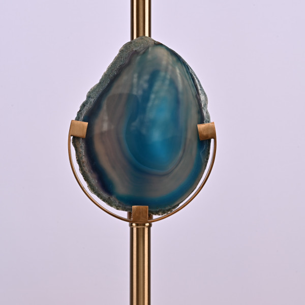 Настольная лампа Blue Agate Table Lamp от ImperiumLoft