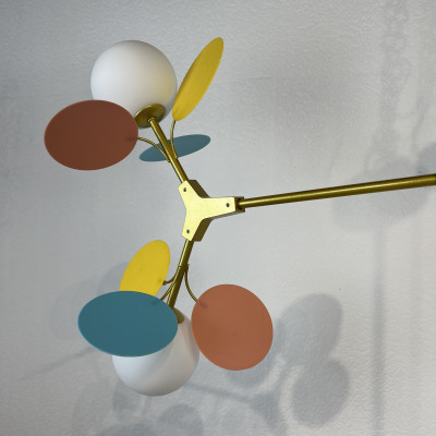 Люстра на штанге Light of MATISSE M L120 Multicolored