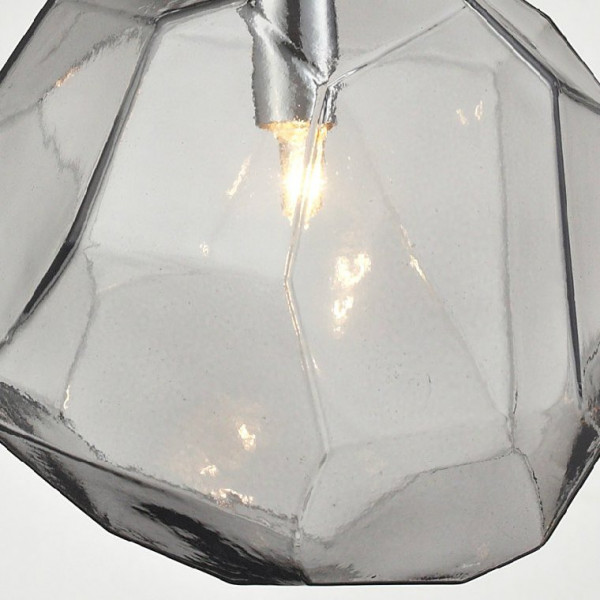 Подвесной светильник Color Ice Cube Pendant JEVIO 1 Серый от ImperiumLoft