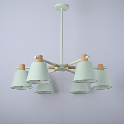 Люстра на штанге NATURA A BLUE 6