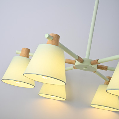 Люстра на штанге NATURA A BLUE 6