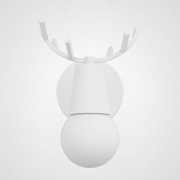 Бра с рожками DEER A White от ImperiumLoft