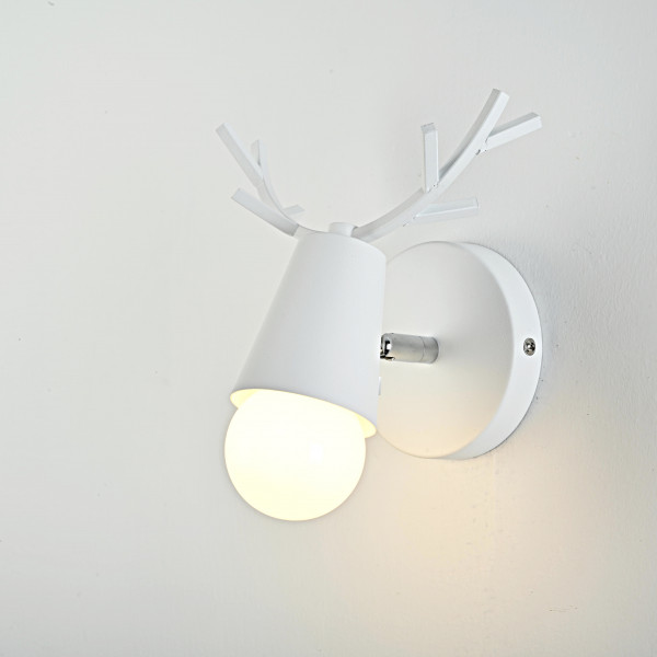 Бра с рожками DEER A White от ImperiumLoft