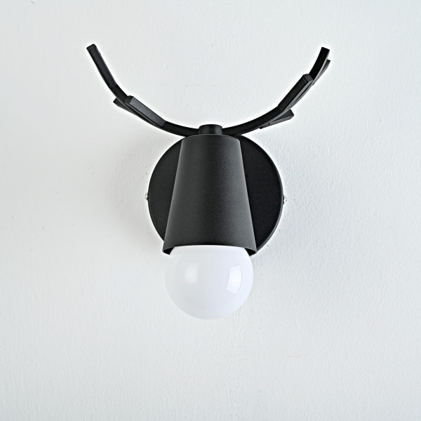 Бра с рожками DEER A Black от ImperiumLoft