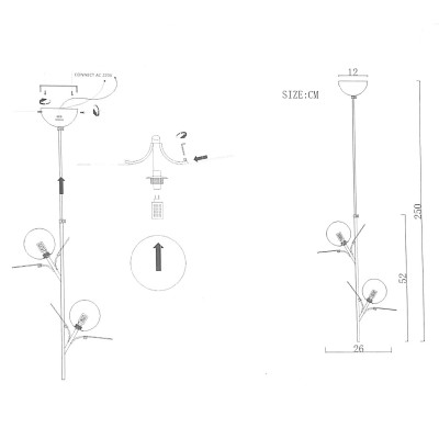 Подвесной светильник Light of MATISSE ONE Multicolored 2
