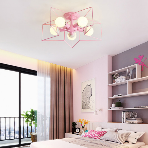 Потолочная люстра ASTERI Pink от ImperiumLoft