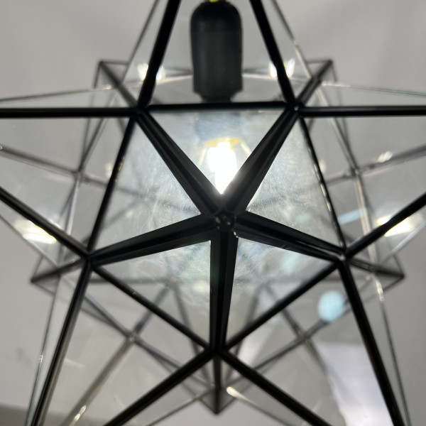 Люстра Black Star Clear Glass 40 см от ImperiumLoft