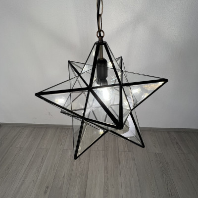 Люстра Black Star Clear Glass 40 см