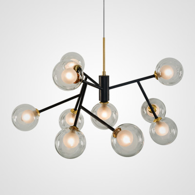 Подвесная люстра PEARL  L5 Grey