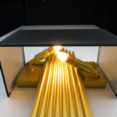 Бра Sohne CG 90-0009 FIORE Black H75 W32