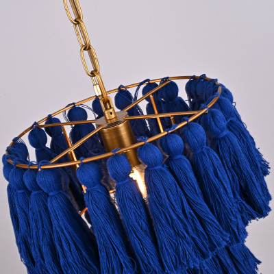 Подвесной светильник TASSEL Синий