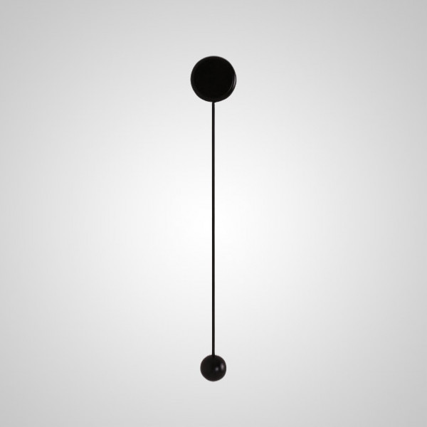 Бра Pin Wall Light B Black от ImperiumLoft