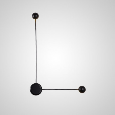 Бра Pin Wall Light B Black