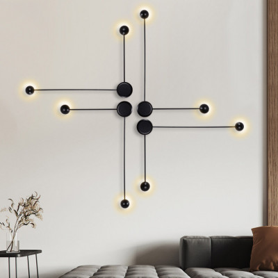 Бра Pin Wall Light A Black